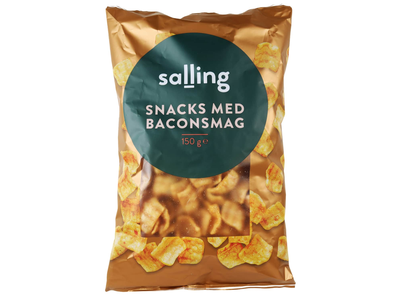 Šoninės skonio traškučiai SALLING, 150 g
