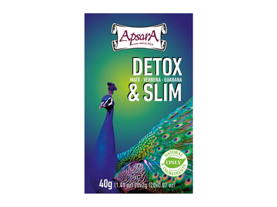 Žoleliu arbata APSARA DETOX&SLIM, 20 x 2 g