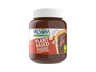 Veganiškas lazdynų riešutų ir kakavos kremas VALSOIA, 400 g