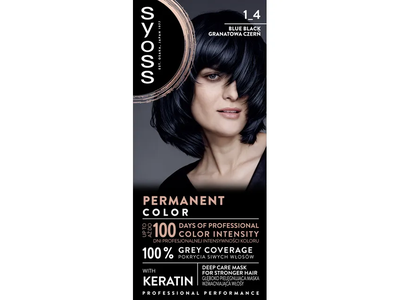 Plaukų dažai SYOSS COLOR 1-4