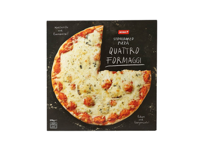 Šald. 4 sūr. pica RIMI QUATTRO FORMAGGI, 570g
