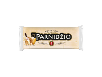 Kietasis sūris PARNIDŽIO, 38% riebumo,  200g