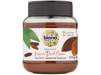 Ekologiškas šokoladinis kremas BIONA ORGANIC, 350 g