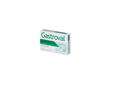 Kapsulės virškinimui GASTROVAL, 15 vnt.