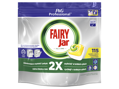 Automatinių indaplovių kapsulės FAIRY All in 1, 115 vnt.