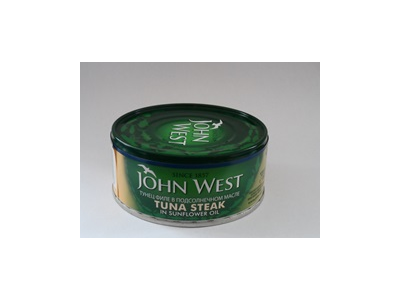 Tuno kepsnys aliejuje, JOHN WEST, 160/104g