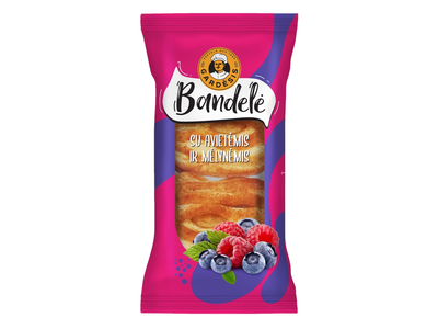 Bandelės su aviečių įdaru GARDĖSIS, 100g