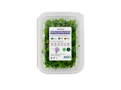 Brokolių mikrožalumynai LEAFOOD, 25g