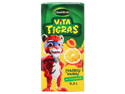 Įv. vaisių gėrimas ELMENHORSTER VITA, 0,2 l