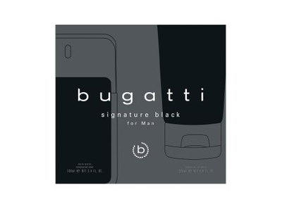 BUGATTI SIGNATURE BLACK vyrų kosmetikos rinkinys