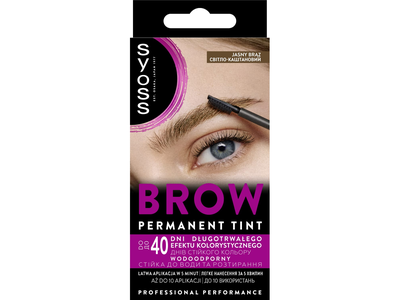 Antakių dažai SYOSS COLOR LIGHT BROWN, 17 ml
