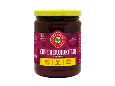 Keptų burokėlių salotos Kėdainių konservų fabrikas, 480 g