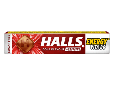 Ledinukai HALLS ENERGY, kolos skonio, 32 g