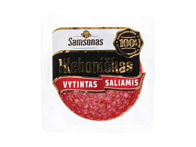 Vytintas KLEBONIŠKAS saliamis a.r. 200g GRIEŽ.