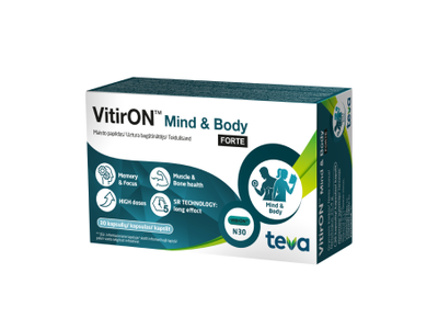 VitirON™ Mind & Body FORTE, 30 kapsulių