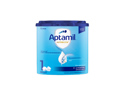 Prad. maitin. pieno mišinys kūdikiams APTAMIL1 (nuo gimimo), 400 g