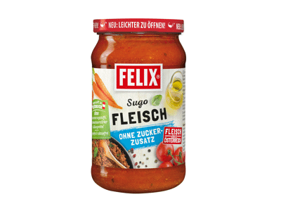 Makaronų padažas FELIX su mėsa, 360 g