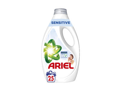 Skystas skalbiklis ARIEL Sensitive, 25 skalb., 1,125 l