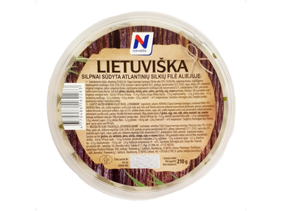 Silkių filė, LIETUVIŠKA, sūdyta, 210 g