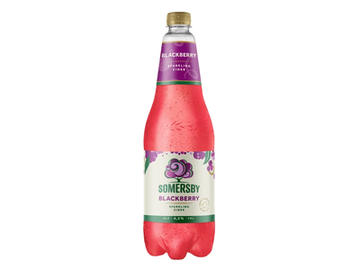 Gervuogių skonio sidras SOMERSBY, 4,5%, 1l
