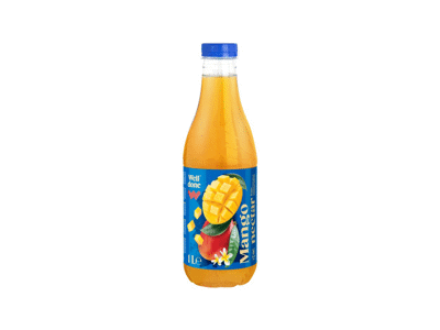 Mangų nektaras iš koncentruotos mangų tyrės 1L