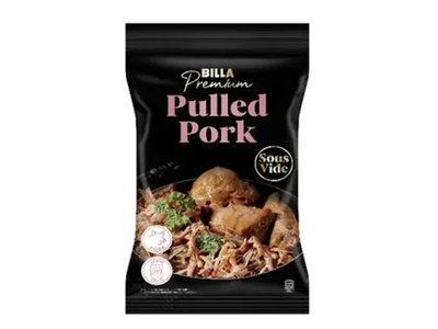Lėtai virta plėšyta kiauliena BILLA PREMIUM, 300 g