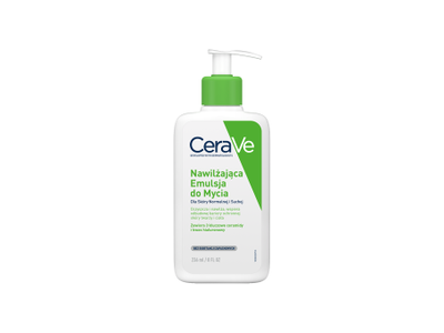 CERAVE prausiamoji emulsija normaliai ir sausai veido ir kūno odai, 236 ml