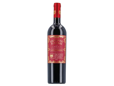 Raudonasis sausas vynas DOPPIO PASSO, 0,75 l