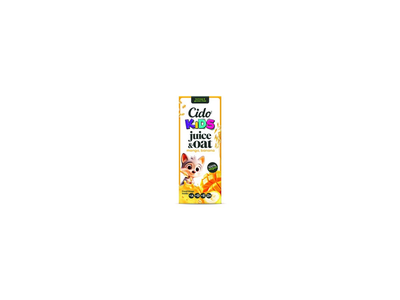 ** Cido Kids Juice & Oat avižų gėrimas su mangų tyre, 200 ml
