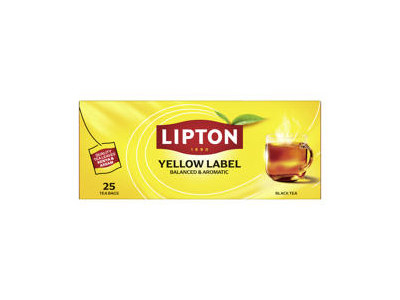 Juodoji arbata LIPTON YELLOW LABEL, 50 g