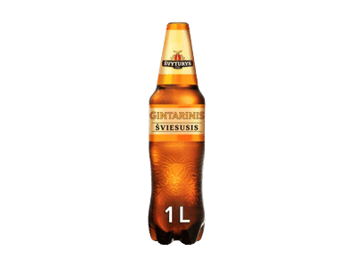 ŠVYTURIO GINTARINIS alus, 1 l