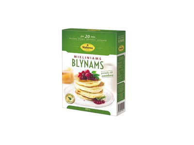 Miltinis mišinys MALSENA, mieliniams blynams, 408 g
