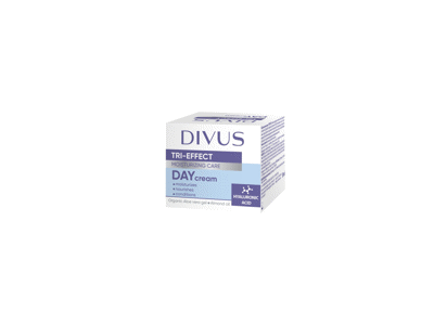Dieninis veido kremas moterims, DIVUS, 50ml