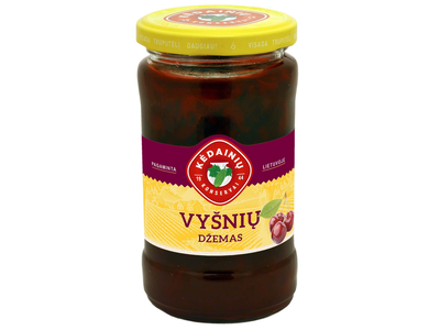 Džemas VYŠNIŲ KĖDAINIŲ KONSERVAI, 330 g