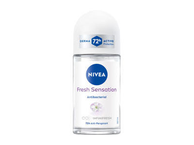 NIVEA Fresh Sensation rutulinis dezodorantas antiperspirantas moterims, 50 ml 