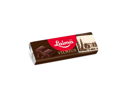 Tamsusis šokoladas, LAIMA - VILNIUS, 20 g
