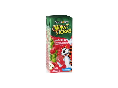 Sulčių gėrimas, ELMENHORSTER Vita Tigras, Įvarių uogų, 200 ml