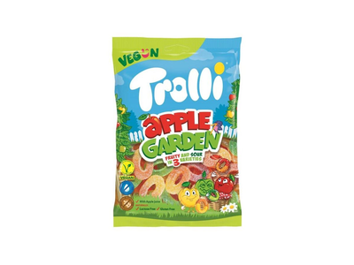Guminukai TROLLI OBUOLIŲ RATUKAI, 175 g