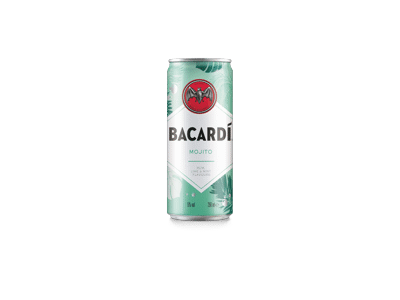 Alkoholinis kokteilis BACARDI MOJITO, 250 ml