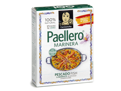 Prieskonių mišinys CARMENCITA, Seafood, paelijai ruošti, 12 g