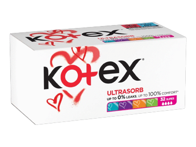 Tamponai KOTEX SUPER, 32 vnt., 32 vnt.