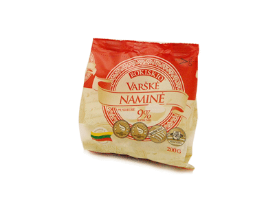 ROKIŠKIO NAMINĖ varškė, 9 % rieb., 200 g