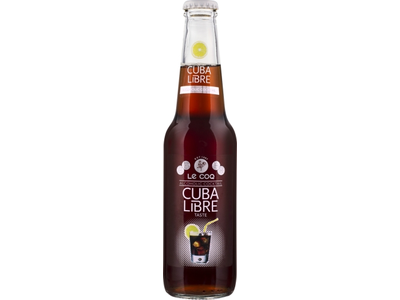 Alkoholinis kokteilis LE COQ, Cuba Libre, 4,7%, 0,33 l, butelis D