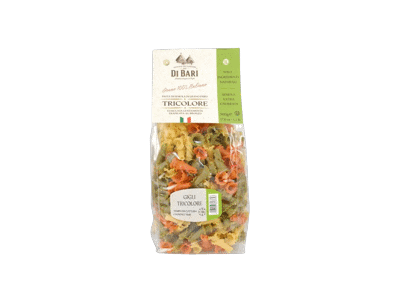 Makaronai DI BARI GIGLI TRICOLORE, 500 g