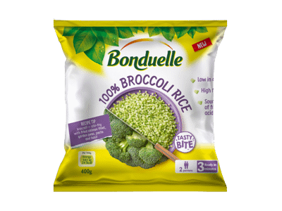 Šaldyti brokolių ryžiai BONDUELLE, 400 g