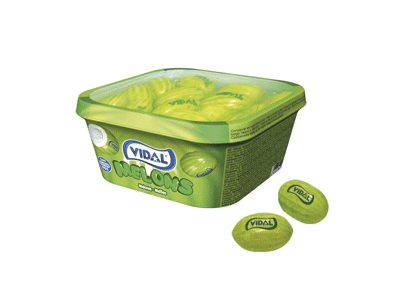 Kramtomoji guma VIDAL MELONS, 160 g
