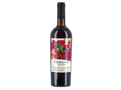 Aviečių ir juodųjų serbentų vynas VORUTA Signature 0,75l 11%