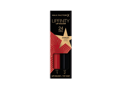 Lūpų dažai MAX FACTOR LIPFINITY, Nr. 088-STARLET, 4.2 ml
