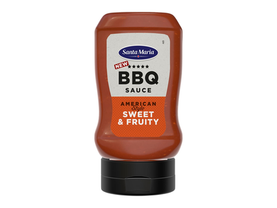 BBQ padažas SANTA MARIA SWEET & FRUITY, 320 g