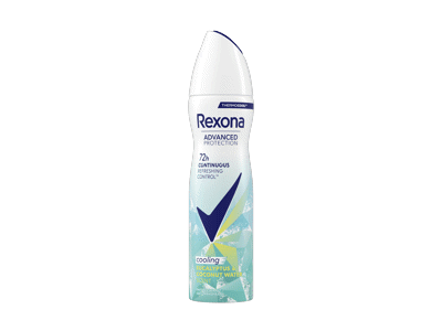 Moteriškas purškiamas dezodorantas REXONA EUCALYPTUS & COCONUT, 150 ml